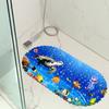 Underwater World Bathroom Mat Bath Room Floor Mat Pvc Bathtub Non-Slip Mat Waterproof Bath Foot Mat Pattern Available