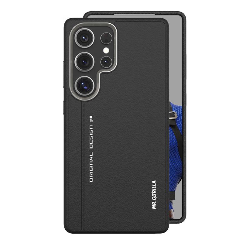 

Blue Ape Mr. Faux Leather Phone Case for Samsung S25+