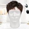 Shopping Mall Closet Holder White Foam Head Model Stable Base Wig Male Mannequin Head Hat Cap Headset Display Stand Rack