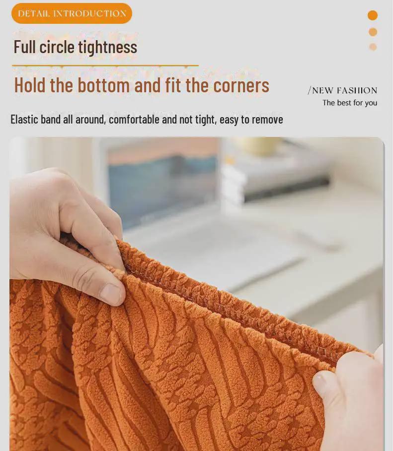 Elastischer grenzüberschreitender Gaming-Stuhlbezug - Staubdichter Doppelsitzer Büro-/Computerstuhl Drehstuhlbezug