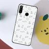 Minimalist Cats For Huawei Nova 7i 8i 11i 12i 12s Y73 Y70 Y90 Y60 Y72 Y61 Y91 9 10 SE P40 Lite P30 Pro Case