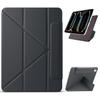 For iPad Pro 13 (2024) Case PC+PU Leather Origami Stand Magnetic Tablet Cover