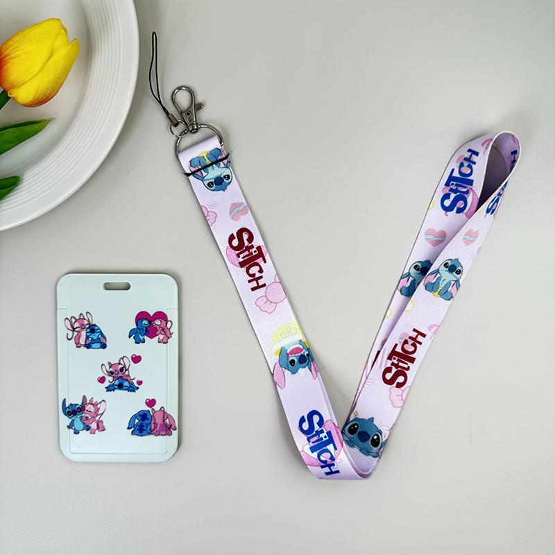 Anime Lanyards Keychain Animated Mobile Phone ID Card Pass Hang Rope DIY Jewelry Accessories