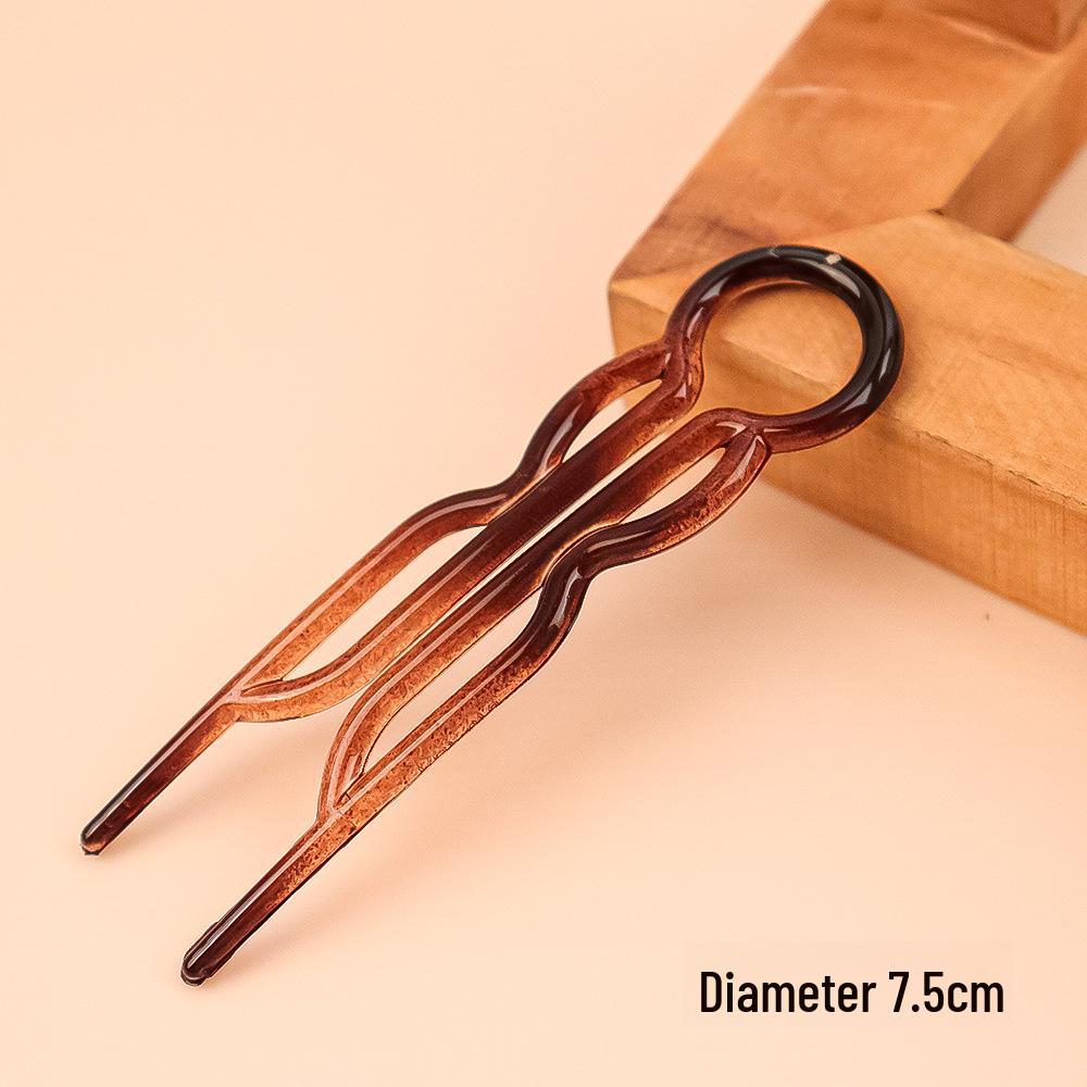 

Стильная женская шпилька для элегантных пучков и высоких причесок