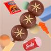 Kids Simulation Barbecue Toy Set BBQ Cooking Pretend Play Kitchen Toys Interactive Grill Play Food Cookware Playset for Children