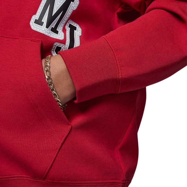 Jordan Sweatshirt Sneaker School Patch Red Kids' HF2163-687