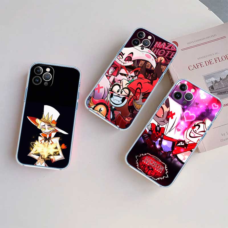 RE35 H-Hazbins Alastor H-Hotels Phone Case for Motorola Moto Edge 20 30 40 50 S30 Fusion Ultra Pro Neo Lite + G200 G23