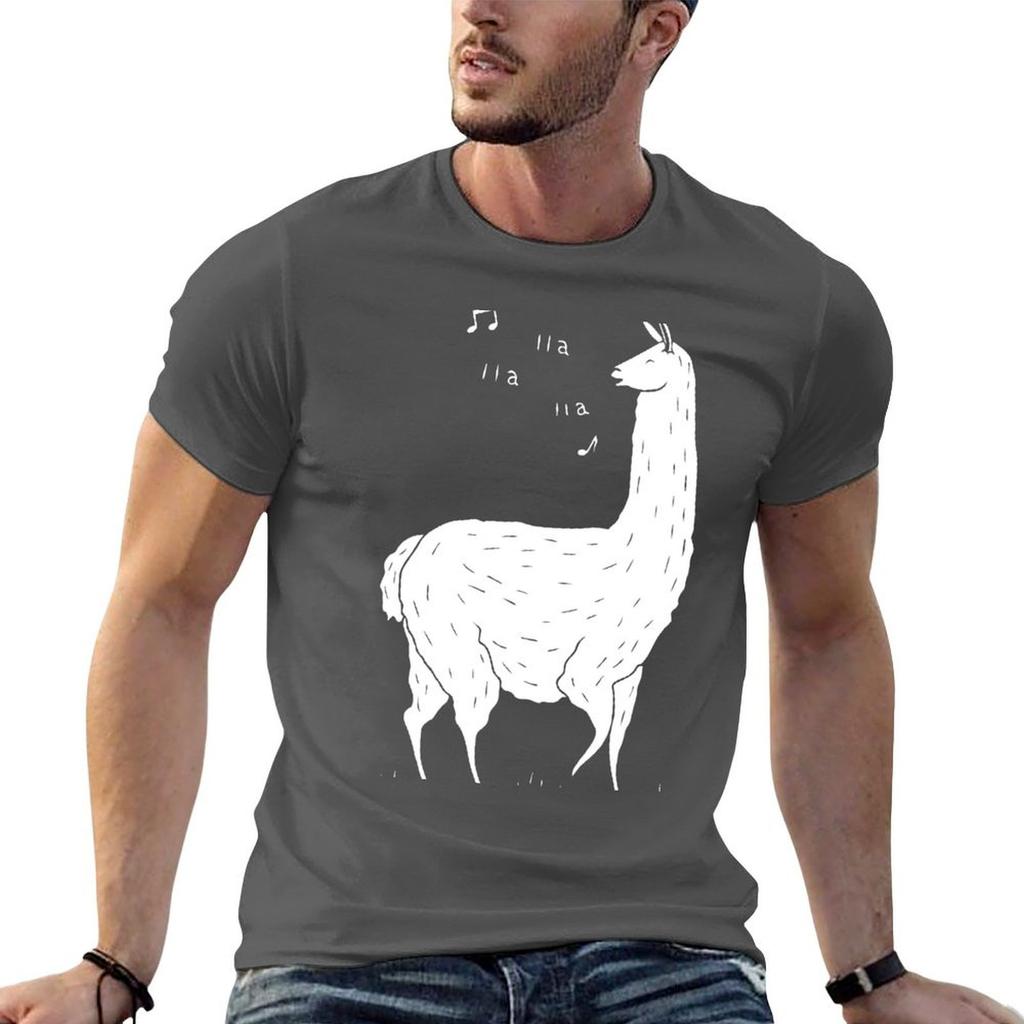 Song Of The Llama Tshirt Large Size Casual Tee Shirt