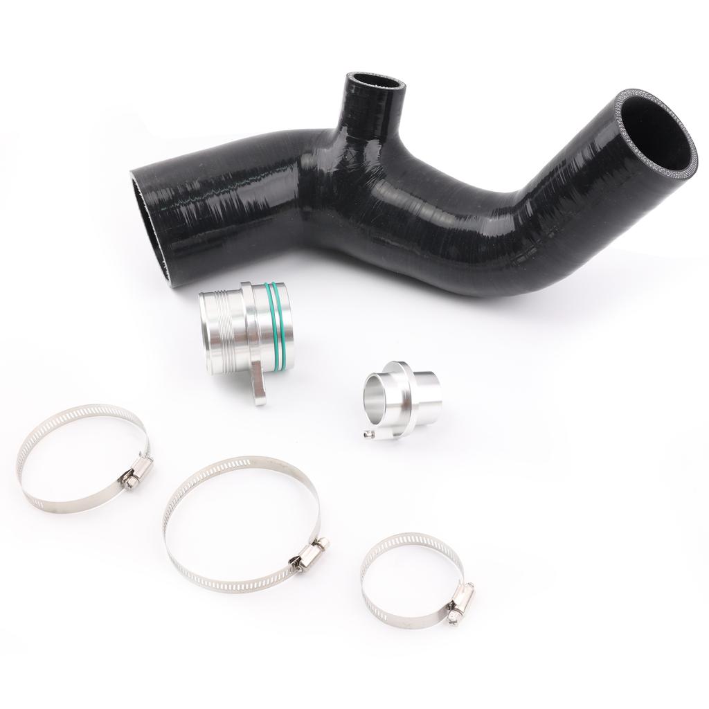 For BMW N55 3.0T hybrid models - Black turbo inlet boost pipe (improves air intake efficiency)