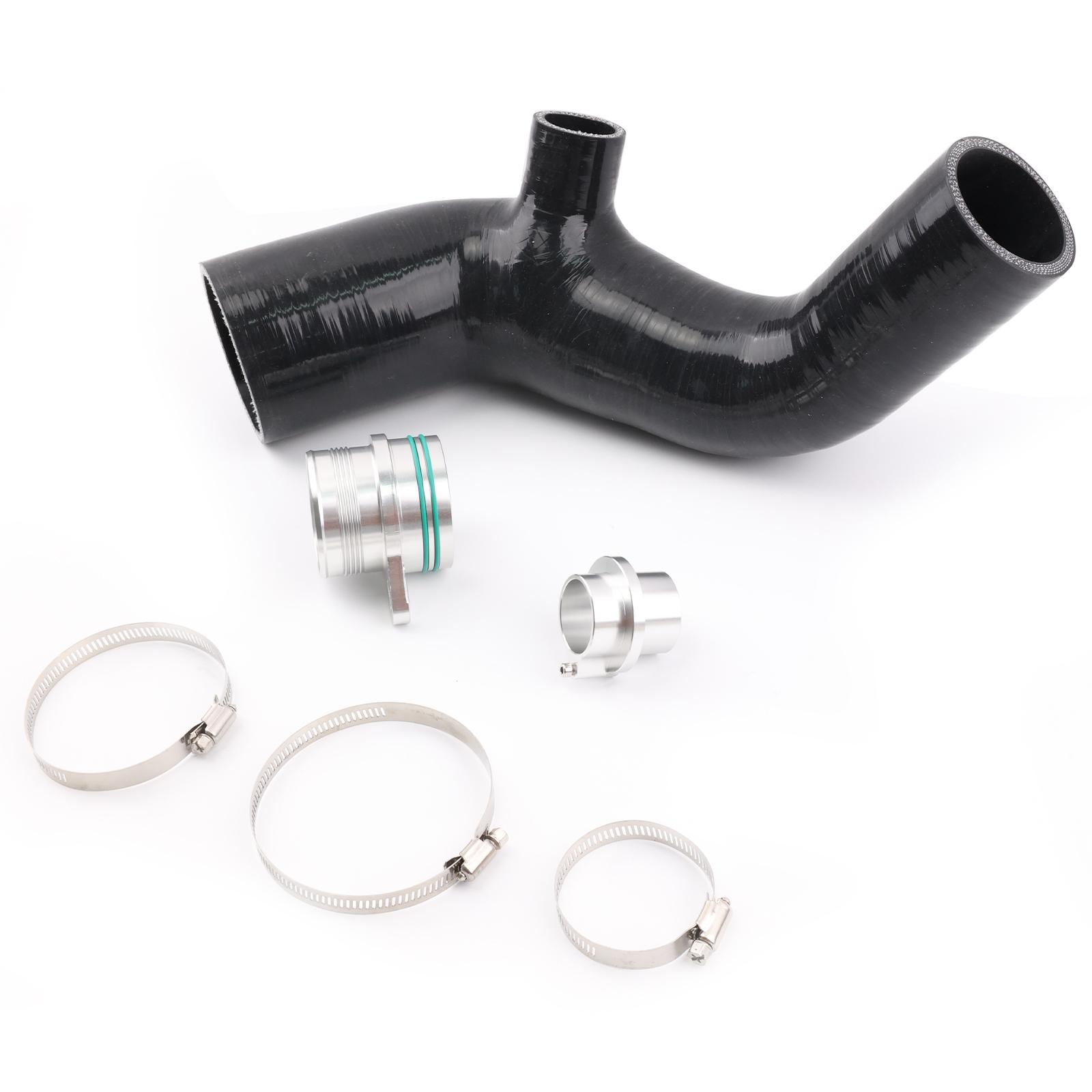 

For BMW N55 3.0T hybrid models - Black turbo inlet boost pipe (improves air intake efficiency) чёрный