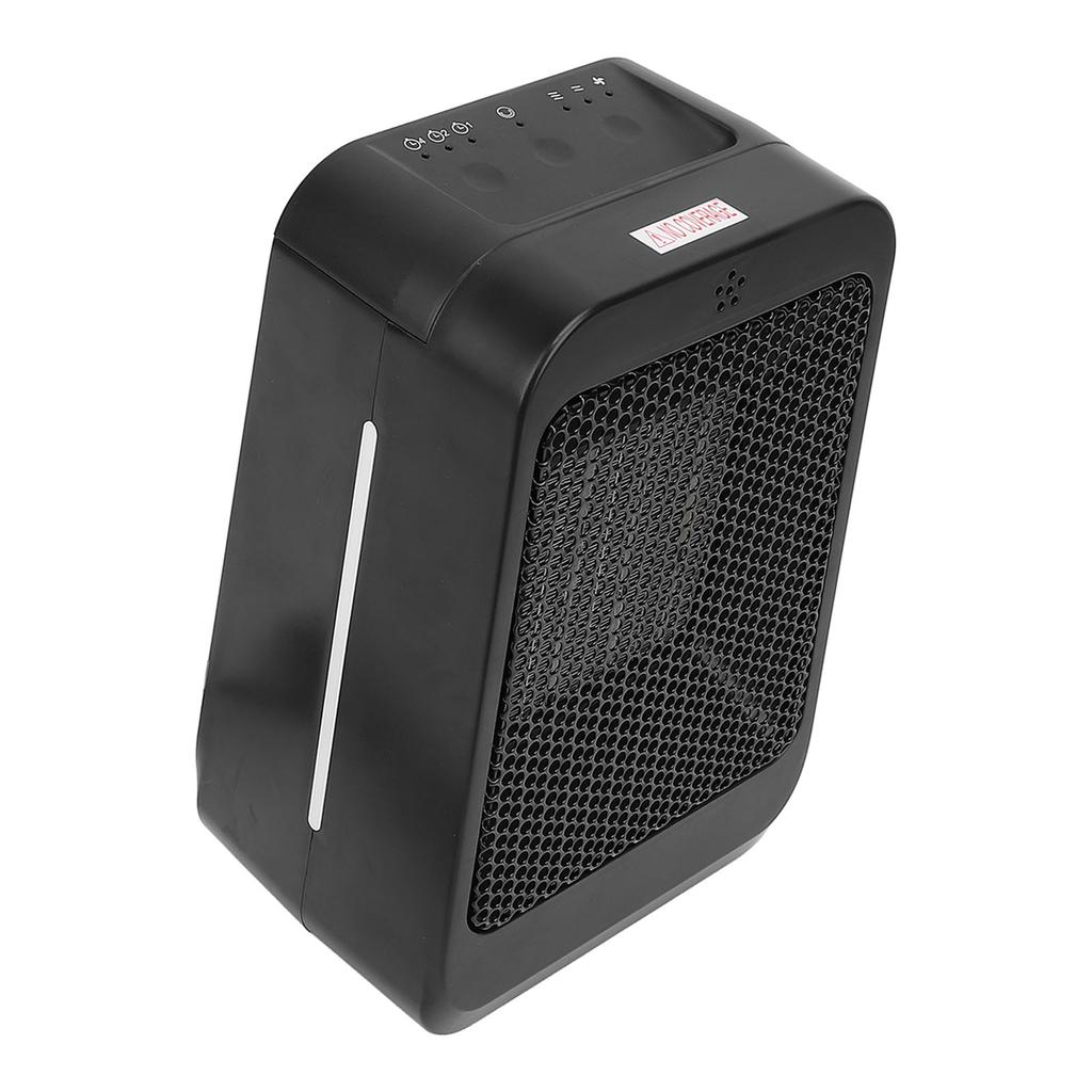 Grzejnik biurkowy Zdalne sterowanie Oscylacyjny Zapobieganie przegrzaniu Automatyczne wyłączanie Grzejnik elektryczny z