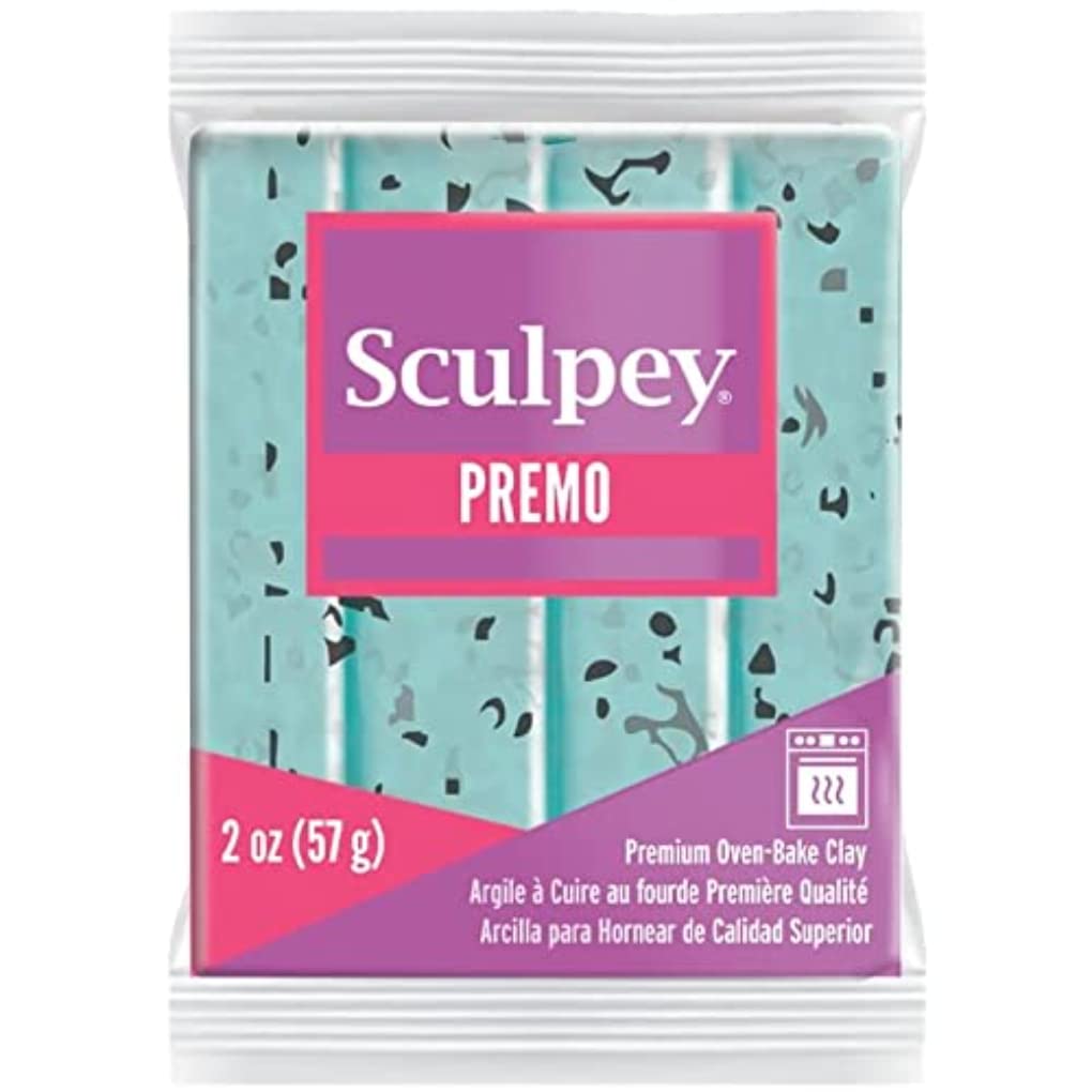 

Sculpey Premo 2 унции 5036 бирюзовый гранит 39005036