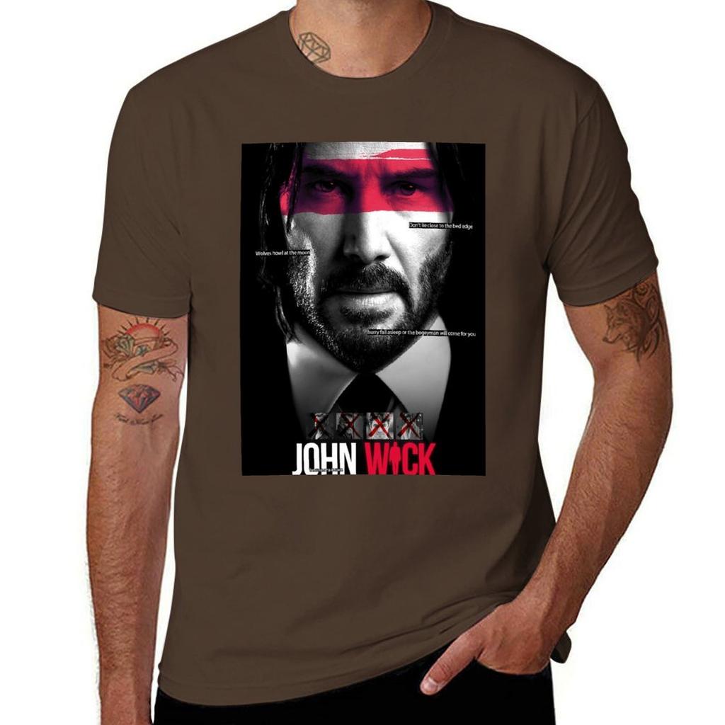 John Wick Baba Yaga T-Shirt Sommerkleidung Grafiken Blankos Sommer Oberteile Unisex T-Shirts Lässig Stilvoll