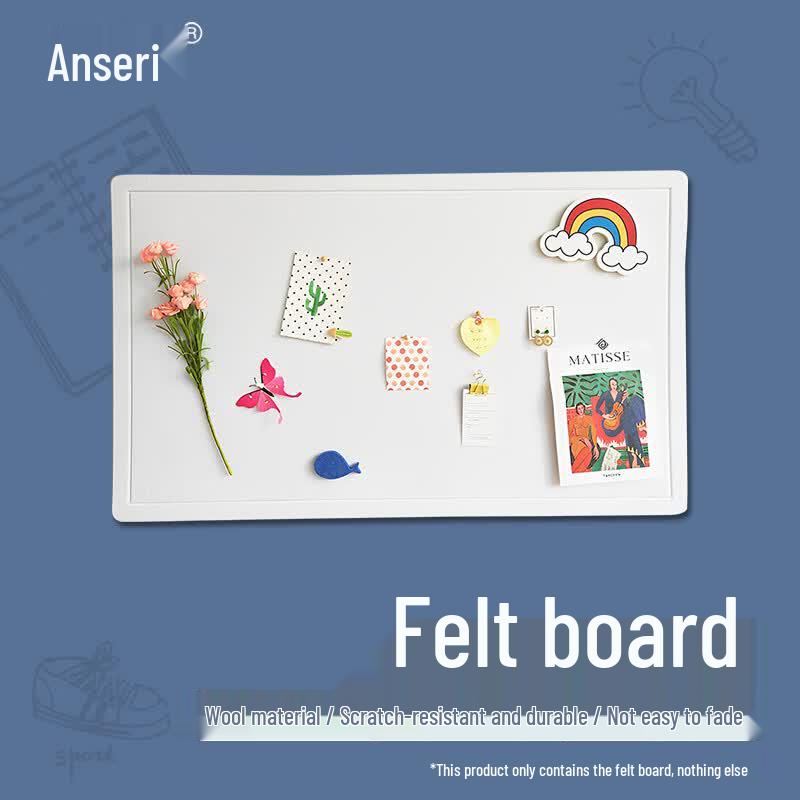 Ancai Rui Self-Adhesive Office Felt Message Board 90x120cm