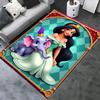3D Printed Elephant, Princess Jasmine Anti-Slip Rug - Machine Washable Office Rug for Living Room, Bedroom, Office - Multiple Sizes