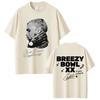 Rapper Chris Brown Hip Hop Fashion Pop Music Fans Tshirt Breezy Bowl XX Tour 2025 Tshirts Unisex Women Casual Cotton Retro Tshirt
