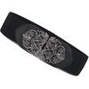 Palace Vintage Metal Carved Wide Belt New Fashion Accessories Alloy Flower Vintage Leather Belt Belt Straps for Women