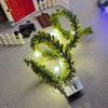 Miniaturowa świąteczna lampa LED Luminous Light String Ornament Dekoracja domku dla lalek Craft Diy Akcesoria Prezenty świąteczne dla dzieci Zabawki
