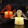 Halloween Pumpkin Skull Night Light LED Spooky Decor for Haunted