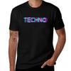 Techno  Techno Music  3d Look Tshirt Antipilling Casual Tshirt