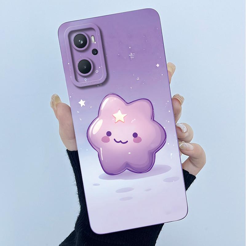 For OPPO A96 CPH2333 Realme 9i 4G RMX3491 Phone Case Fashion Simplicity Oil Painting Flowers Silicone Soft Shockproof Back Cover