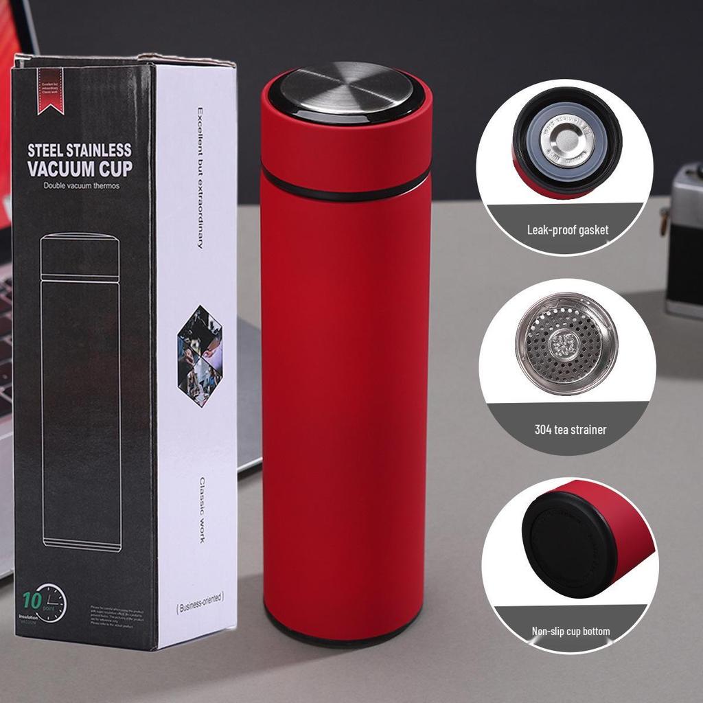 316 Stainless Steel Insulated Smart Water Bottle - Large Capacity, Portable, Customizable Gift for Men & Women