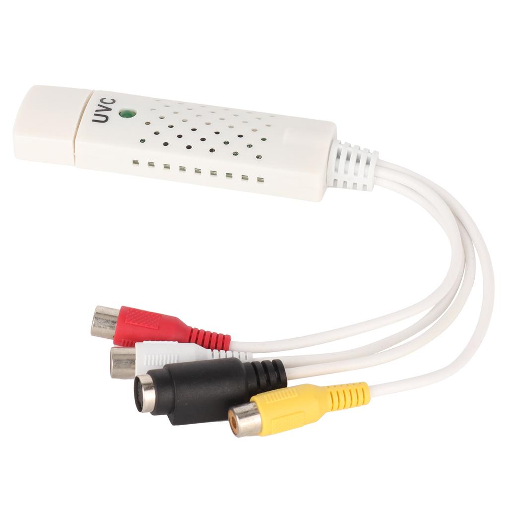 USB Video Capture Card DriveFree Monitoring Computer Accessory with 1Channel for WIN8WIN10