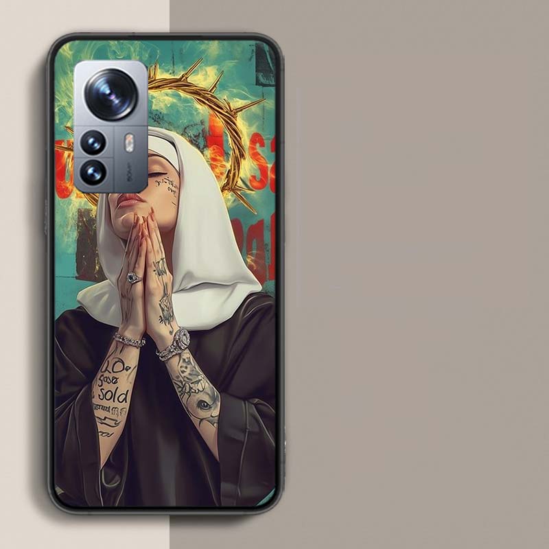 

Devout Hands Clasped Together in Prayer, Nun Phone Case For Redmi Note 15 Pro 5G 14 13 12 Pro Plus 11 11T 11E 11S 10 Pro 10S 9 9 Redmi Note 11E 5G