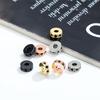 Wholesale Micro Inlaid Accessories Single Row Zircon Separated Beads Loose Beads for Bracelets Necklaces DIY Handmade Jewelry