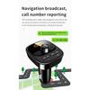 Car Mp3 Player Bluetooth 5.4 FM Transmitter Car Charger Adapter Dual USB Support TF Card & U Disk Hands-Free Call