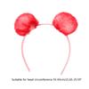 Furry Balls Plush Hairhoop Lovely Hairballs Hairband Children Adult Party Props Headdress Family Gathering Accessories