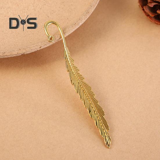 2 Stücke Feder Lesezeichen Metall Lesezeichen Seite Lesen DIY Geschenke Schreibwaren für Home Study Schule Büro