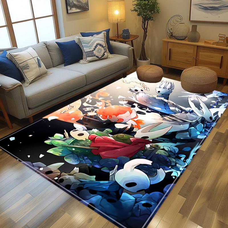 Light Darkness Clash Carpet Floor Mats Living Room and Bedroom Mats Art Bathroom Mat Office Chair Cushion
