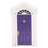 Beautiful Steepletop Design Collectible Lightweight DIY Scene Doll Home Furniture Craft Wooden Door Souvenir Gift Dollhouse