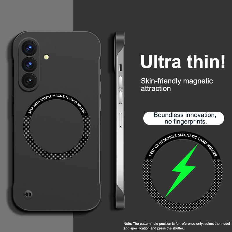 Θήκη για Samsung A56 5G Εξαιρετικά Λεπτή Χωρίς Πλαίσιο Θήκη Κινητού Τηλεφώνου Για Samsung Galaxy A56 5G Για Magsafe Μαγνητικό Κάλυμμα Ασύρματης Φόρτισης