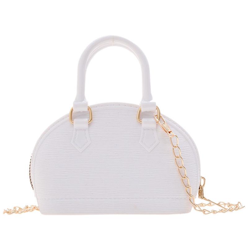 Mini jelly bag hand bag women's small bag new shell bag crossbody change bag candy color women's bag