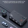 Universal 12V 24V Vehicle Charger Spliter Supporting PD3.0 For Quick Charge Of Phones Laptops Tablets Safely
