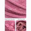 Stretch Warm Knitted Hat Thick Knit Knit Slouchy Beanie Comfy Fleece Beanie  Autumn Winter