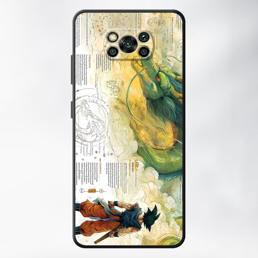 

Funda Phone Cover Case for Xiaomi Poco M3 M4 Pro C51 C50 C65 F3 F4 F5 M5 X3 X4 X5 D-ragonS B-allS Art Poco F3