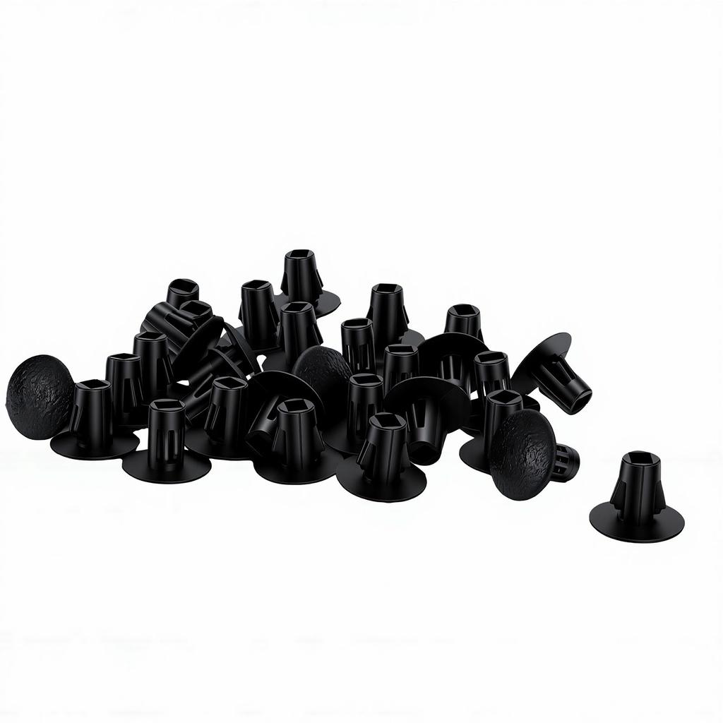 30PCS Splash Shield Retainer Clips 90467 10107 Engineering Plastic Splash Guard Liner Clip Replacement for Toyota 1998