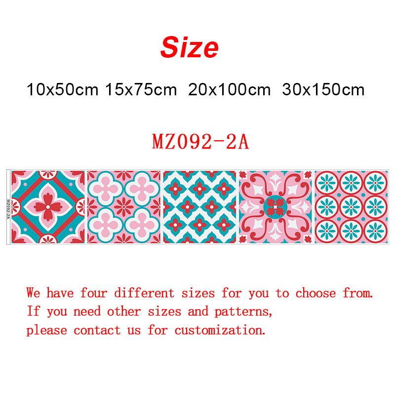 

Потовщена рожева стрічка Плитка Наклейка Кухня Ванна кімната Сходи Декоративні шпалери Водостійкі самоклеючі наклейки на стіну Ремонт будинку 10cmx50cmx1Pcs