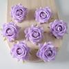 Artificial Rose Flower Head Soft 1.5" Real Touch Small Fake Flower Head for DIY Crafts Wedding Centerpieces Bridal Shower Party Home