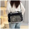 New Sweet And Cute Girls' Ita Bag Y2K Preppy Style Large Capacity Tote Bag Women'S Fashion One-Shoulder Cross-Body Bag Dolls Bag