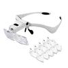 A34R LED Illuminated Headband Glasses Head-Mounted Magnifier Interchangeable Glasses Frames/Headbands