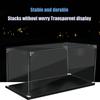 Acrylic Clear Display Case for Lego 10311 Orchid Display Box,Building Block Collectibles Transparent Dustproof Showcase Storage Box Display Box Stand