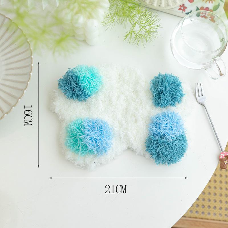 Moss Coaster Rug Kit: Beginner-Friendly Mori Style Doormat Gift Set