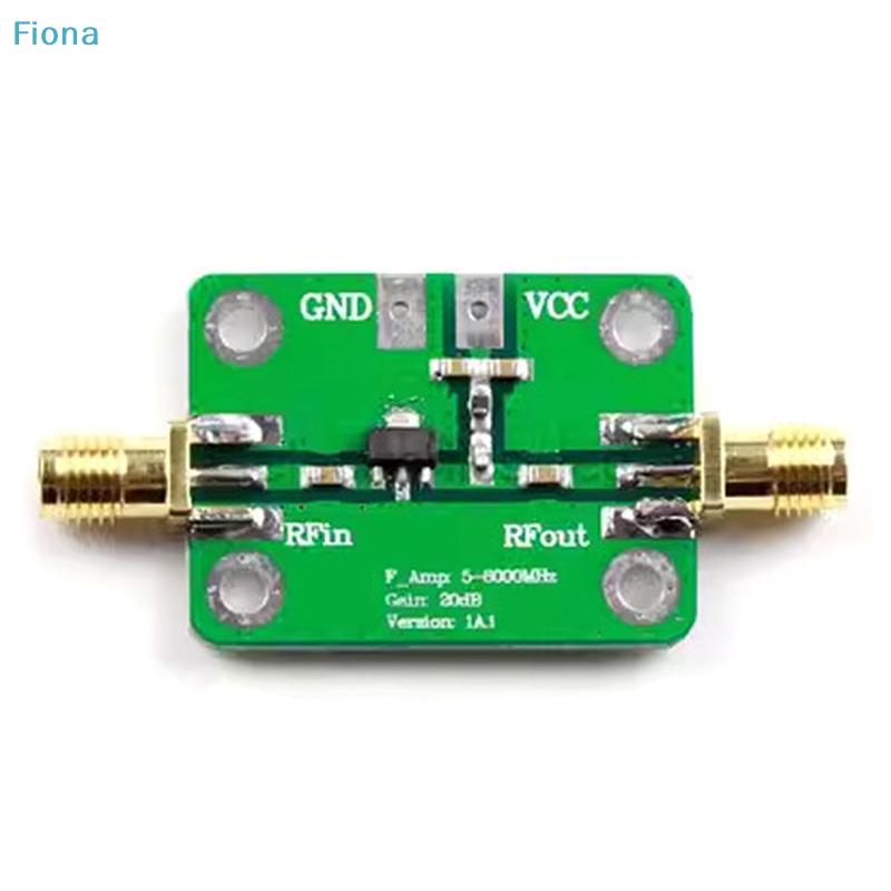 RF Medium Power Amplifier SPF5189 LNA For 50-4000MHz/5-6000MHz Gain Range From 0.6dB To 20dB Shielded Board Configuration