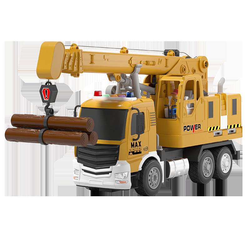 XL Inertial Crane Scene Set with Small Vehicle & Story Music