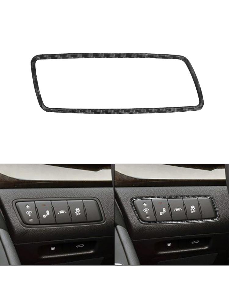 

For Kia Cadenza 2014-2016 Auto Styling Accessories Car Interior Decoration Protection Carbon Fiber Sticker