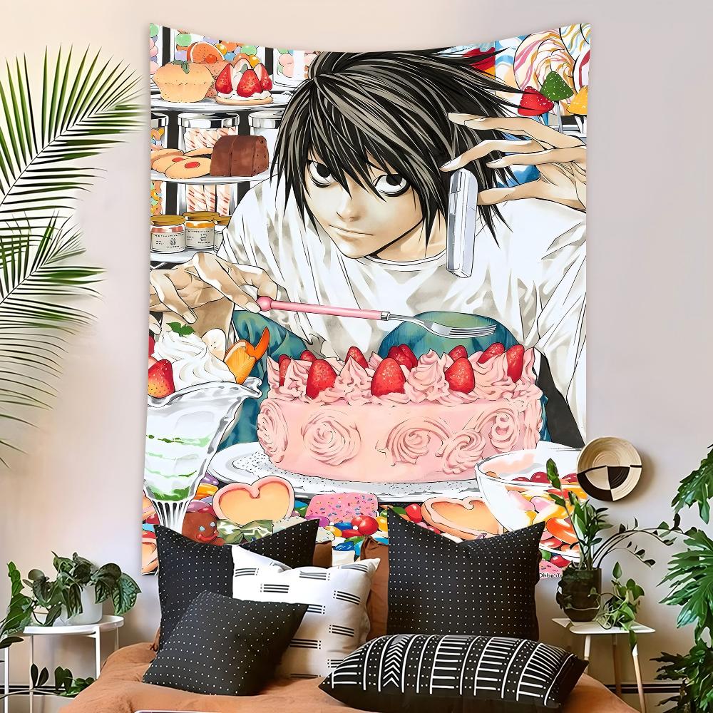 DDeath NNote Photography Backdrops Kids Birthday Photo Background Studio Portraits Photocall Props